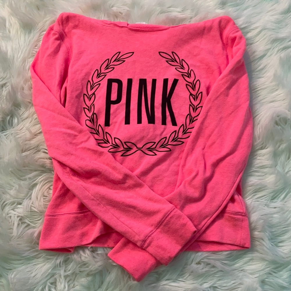 Pink hoodie